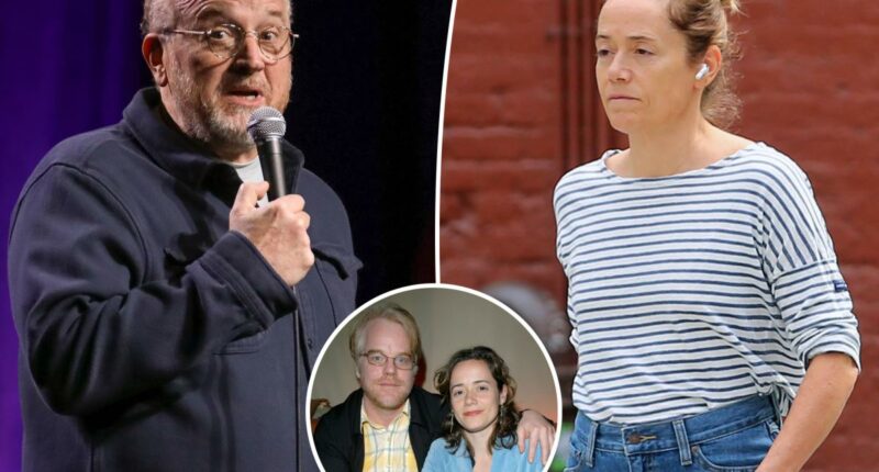 Louis C.K. spotted kissing Philip Seymour Hoffmanâs ex 11 years after Hollywood starâs death